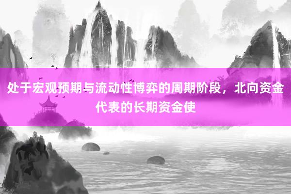 处于宏观预期与流动性博弈的周期阶段，北向资金代表的长期资金使