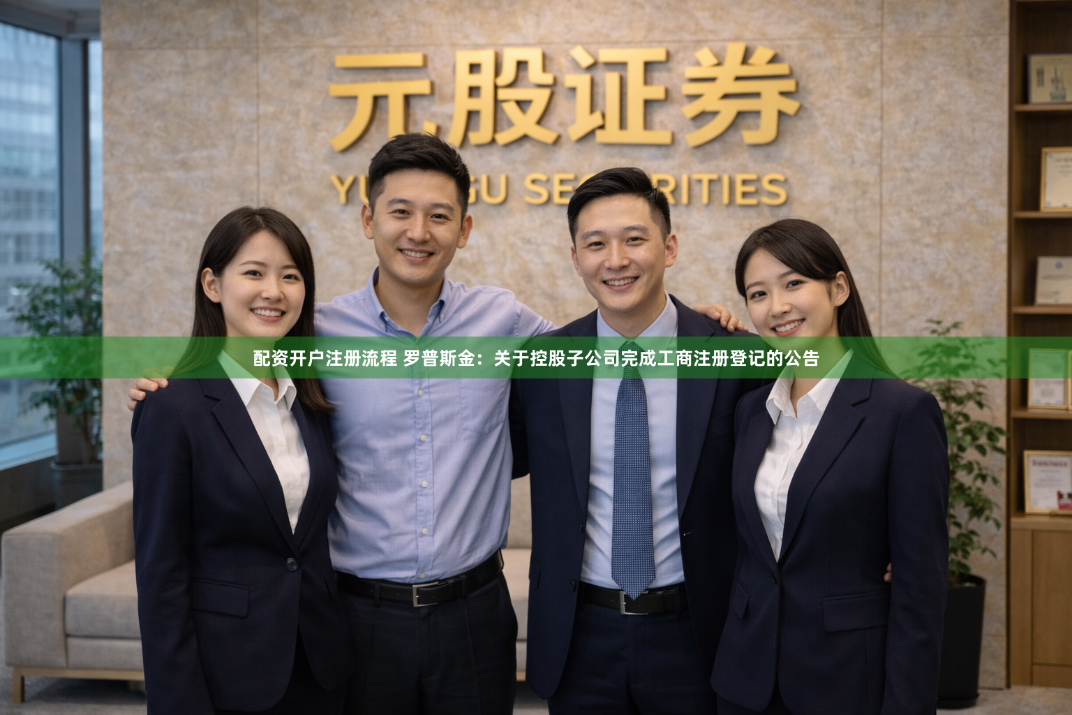 配资开户注册流程 罗普斯金：关于控股子公司完成工商注册登记的公告