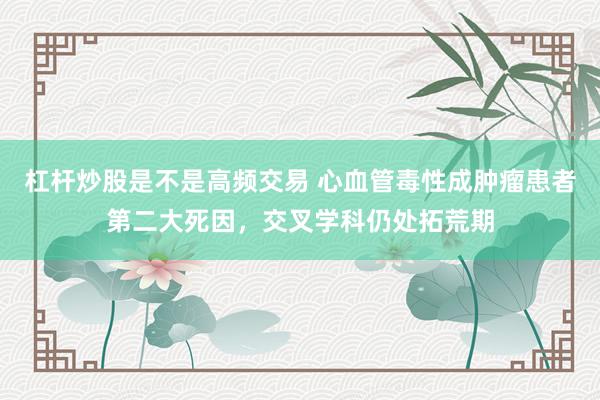杠杆炒股是不是高频交易 心血管毒性成肿瘤患者第二大死因，交叉学科仍处拓荒期