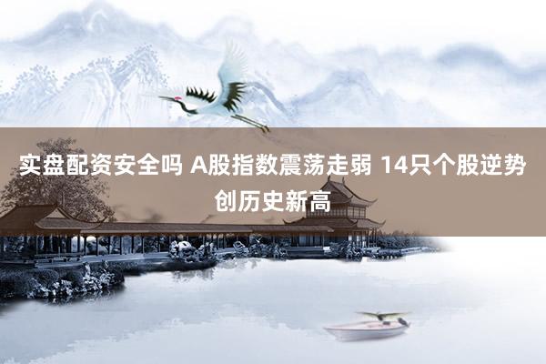 实盘配资安全吗 A股指数震荡走弱 14只个股逆势创历史新高