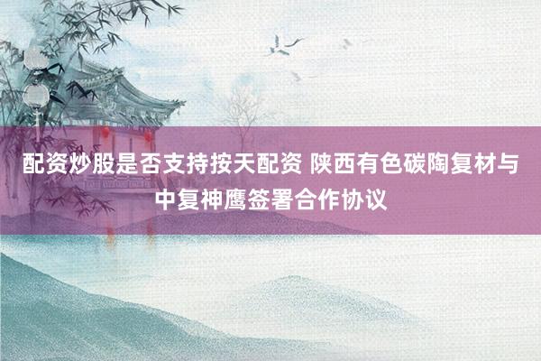 配资炒股是否支持按天配资 陕西有色碳陶复材与中复神鹰签署合作协议